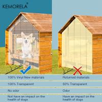 KEMORELA Puerta De Casa Para Mascotas Cortinas De Puerta Para Perro Reemplazo De Tiras De Plástico Y Vinilo Para DIY Puerta Para Perro O Gato Flap De PVC Transparente - details 5