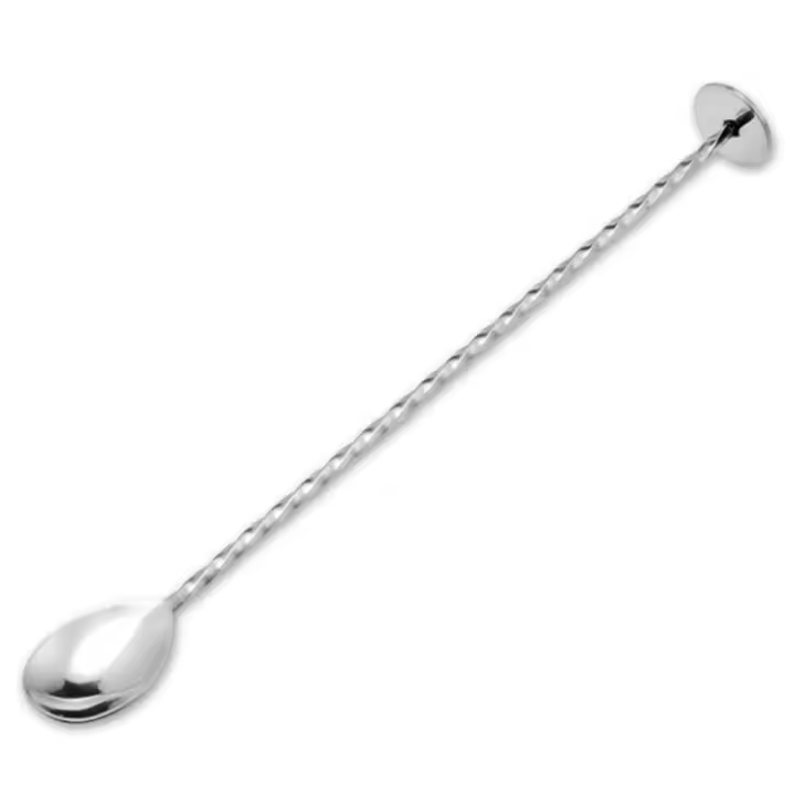 Cucharas De Barra De Acero Inoxidable 304 Para Mezclar Cocktails Con Mango Largo Herramienta De Cocina Y Barra Eco-amigable - 1