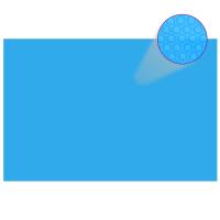 vidaXL Cubierta de Piscina Rectangular PE 600x400 cm Tapa Invierno Toldo Color Azul,  Negro,  Negro y azul y mas - details 0