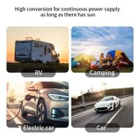Cargador Solar Portátil Con USB Y Salida DC Placa Solar Plegable De 10-100W Energía Exterior Para Móvil Generador De Energía - details 13