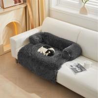 Sofá Para Mascotas Con Capa De Peluche Larga Y Cálida Protector De Muebles Lavable Y Desmontable Fundas Para Sofá Impermeable Para Invierno Accesorios Para Perros Y Gatos - details 0
