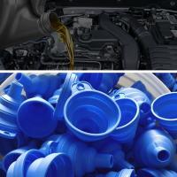 Funel De Silicona Universal Para Motor De Coche Y Motocicleta Funel De Líquido Para Cambio De Aceite Y Agua Plegable Portátil Para Automóviles Y Moto - details 7