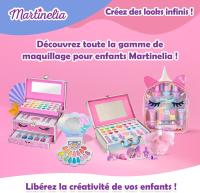 Martinelia Paleta de Maquillaje Holográfico Sirena 3D - 52 Sombras de Ojos, 8 Brillos de Labios, 6 Rubores y Bronceadores, Aplicadores y Cepillos - details 4