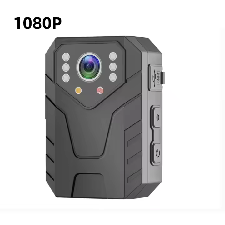 Cámara Corporal Mini 4K Con Pantalla Táctil HD 1080P 2 Pulgadas Visión Nocturna Grabadora De Video Para Seguridad Guardia Policial - 1