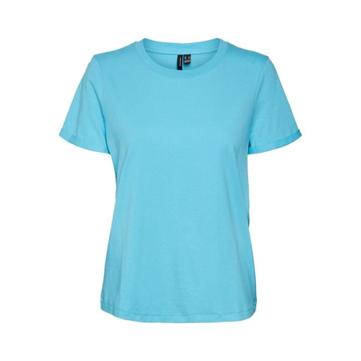 VERO MODA Damen T-Shirt Vmpaula – Kurzarm, Noos-Schnitt, Weiches Material | Basic Für Den Alltag