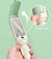 Broom De Pelos Para Ropa Y Carpetas Eliminador De Pelo De Perro Y Gato Herramienta Para Quitar Pelo De Seda Y Linterna Plástico Manual - details 1