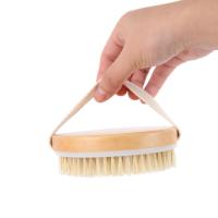 Cepillo De Masaje Corporal Para Piel Seca Con Cerdas Naturales Eliminador De Piel Muerta Anti Celulitis Exfolia La Circulación Sanguínea Herramienta De Masaje - details 11