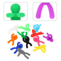 24pcs Marcadores De Vidrio Resistente Al Agua Con Identificadores Multicolor Para Fiestas Encantos De Vino Con Bandeja Adhesivos Para Bebidas - details 6