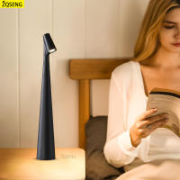 Lámpara De Mesa LED Con Sensor De Toque Luz Nocturna Recargable Sin Cable Para Decoración De Habitación Restaurante Hotel Bar - details 7