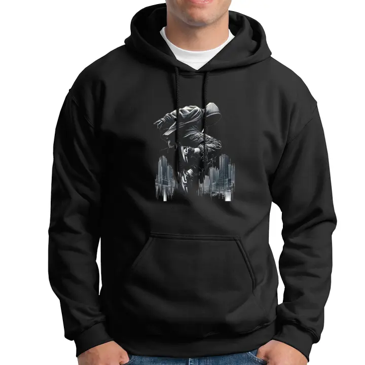 Sudadera con capucha Parkour. Deporte urbano. Deporte callejero. Varios colores. Todas las tallas. - 1