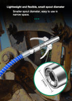 Coupler De Pistola De Grasa 10000 PSI NPTI/8 Punta De Grasa Herramienta De Libera Rápida Para Automóviles Siringa Lubricante - details 7