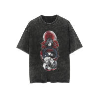 Camiseta De Algodón Retro Para Hombre Y Mujer Camiseta Gráfica De Anime Casual De Verano Oversized Estilo Harajuku Streetwear - details 5