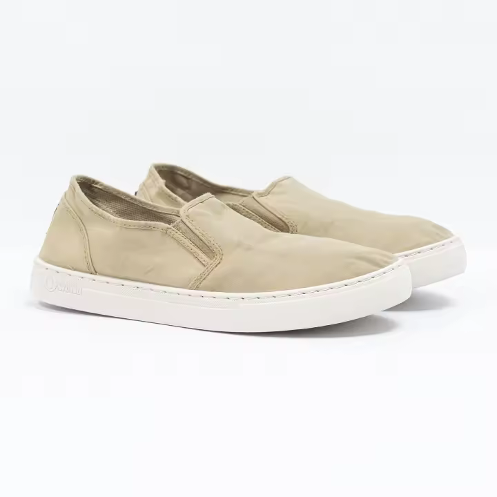Zapatillas Hombre Lona Ecológicas Natural World Elástico España - 1