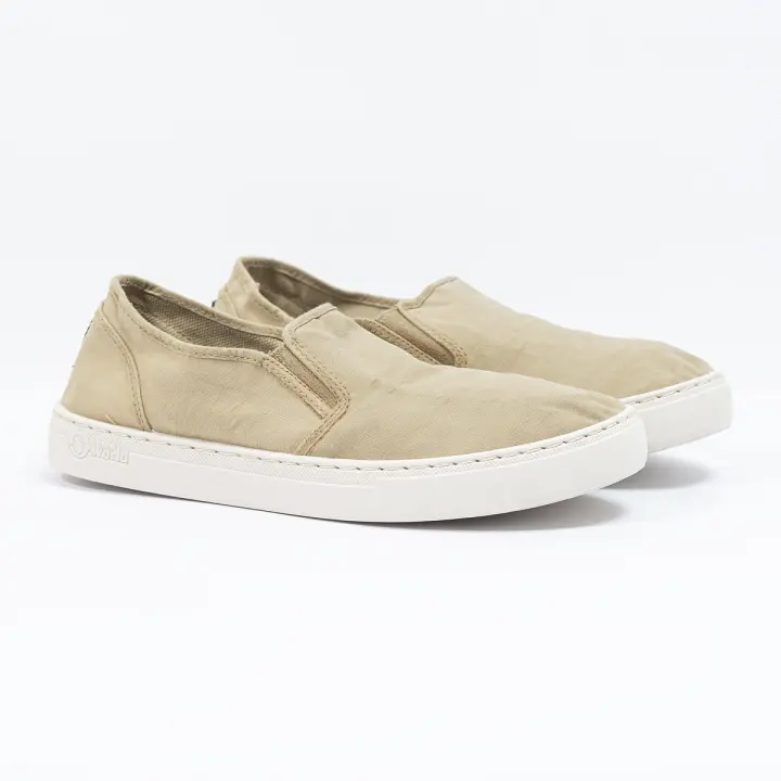 Zapatillas Hombre Lona Ecológicas Natural World Elástico España - 1