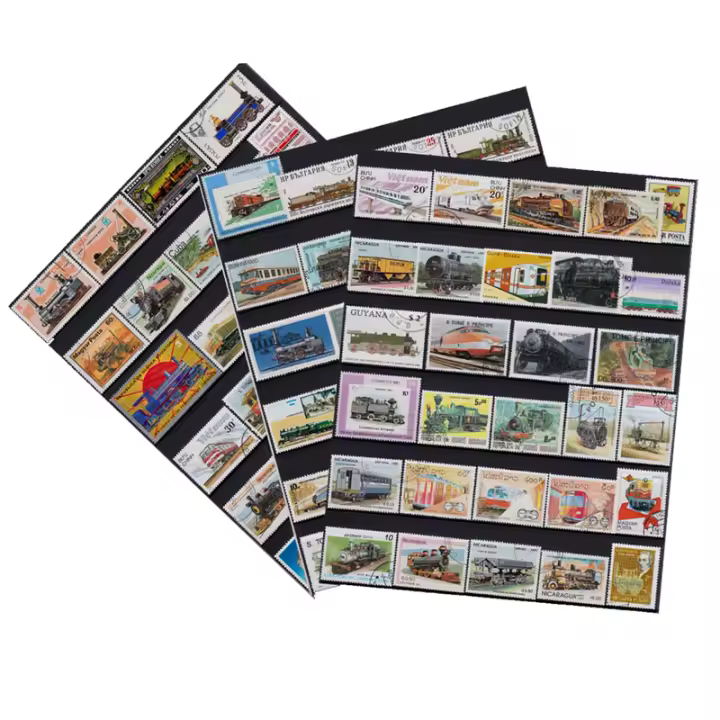 50 PCS De Estampillas De Correo Con Marca Postal Diferente Tema Colección De Estampillas No Usadas Material De Papel - 1