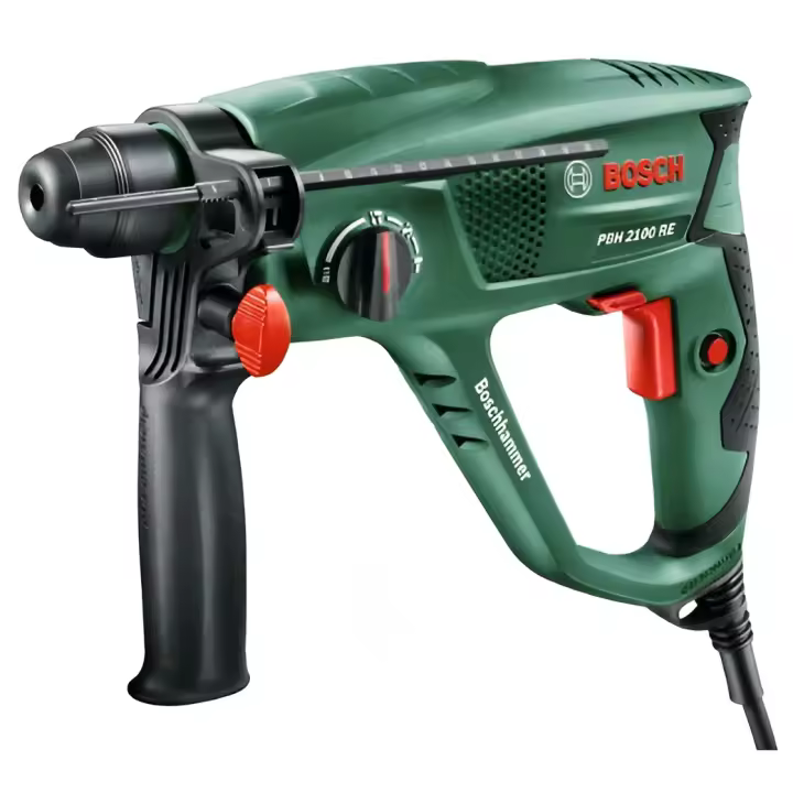 Bosch PBH 2100 RE - Martillo perforador con maletín (tope de profundidad, empuñadura adicional, 550 W) - 1