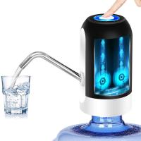 Bomba De Agua Automática USB Recargable Dispensador Eléctrico Portátil Para Botella De 5 Gallones Universal Negro/Blanco - details 0