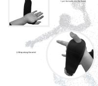 Brazalete De Soporte Para Hombres Y Mujeres Transpirable Para Deportes Como Gimnasio Voleibol Baloncesto Alivio Del Dolor De Tendón Y Articulaciones - details 7