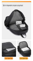 Mochila Grande Multifuncional Impermeable Para Viaje Deportivo Y Negocios Con Bolsillo Para Computadora Antirrobo Para Hombres - details 12