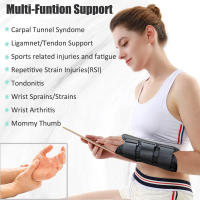 Mordaza De Muñeca Ajustable Para Tunnel Carpal Soporte Nocturno Con Splints Para Mano Derecha Soporte De Mano Para Artritis Y Tendinitis - details 6