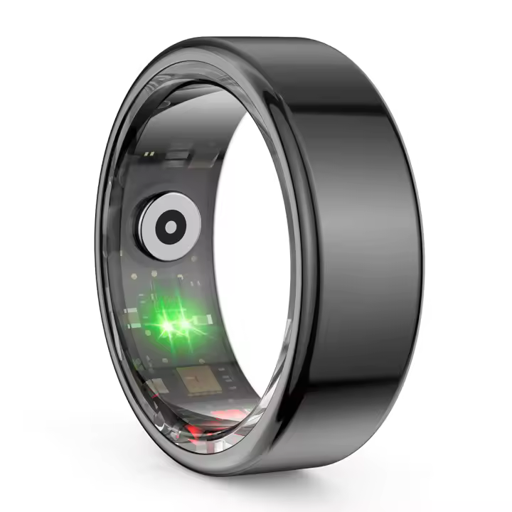 Anillo Inteligente COLMI R02 De Acero De Grado Militar Con Carcasa De Titanio Resistente Al Agua IP68 Y 3ATM Multimodos Deportivos Monitoreo De Salud - 1
