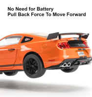 Modelo De Coche Deportivo Mustang GT500 a Escala 1:18 Con Luces Y Sonido Puertas Abiertas Colección De Juguetes Para Niños Regalo De Cumpleaños - details 6