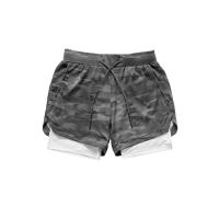 Shorts De Correr Para Hombre Verano 2024 2 En 1 Deportivos De Entrenamiento Secado Rápido Pantalones De Gimnasio - details 8