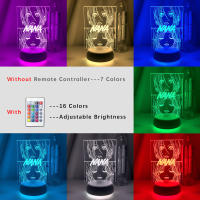 Lámpara De Noche LED 3D Anime Nana Para Decoración De Habitación Infantil Iluminación De Mesa Regalo De Manga Iluminación De Ambiente - details 10