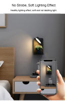 Lámpara De Pared LED Moderna Con Interruptor Y Puerto USB 9W Negra Blanca Iluminación De Arte Para Dormitorio Aisle Bedside Decoración Luz De Pared - details 8