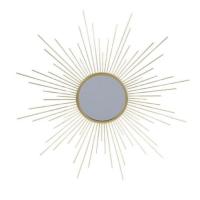 MIRAMAX-Espejo sol 60 cm oro,Espejo de Pared Decorativo para Colgar en Forma de Resplandor Solar - details 0