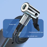 Inflador de ruedas, compresor electrico de aire para coche, inflador de neumaticos portatil para coches, bicicletas, globos, colchones, etc. MDHL - details 1
