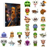 24PCS Figuras De Colección Acrílicas Italianas Brainrot Tung Sahur Llavero Colgante Tralalero Juguete Divertido Para Regalo - details 0