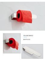 Anillo Para Toalla De Mano Adhesivo De Acero Inoxidable Negro Mate Soporte Para Toalla De Cocina Y Baño Instalación Sobre Pared - details 4