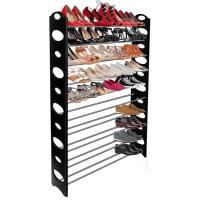 Zapatero Modular de Aluminio y Plástico | 3 Tamaños para 12, 30 o 50 Pares | Ahorro de Espacio y Organización | Organizador de espacios - details 3