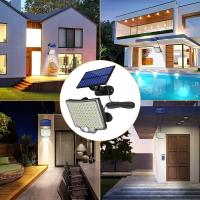 Lámpara De Pared Solar Con Control Remoto Y Sensor De Movimiento 160 LEDs Impermeable Para Iluminación Del Jardín Garage Y Atrás Del Patio - details 29