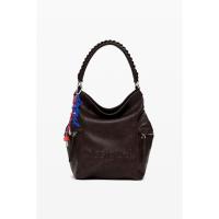 Bolsos sport de mujer DESIGUAL WAKP29 6009 MOCHILA HALF LOGO ARICA CHOCO 37301 25I - details 0