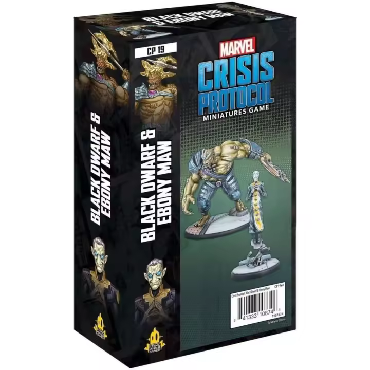 MARVEL CRISIS PROTOCOL: BLACK DWARF & EBONY MAW  MCP  (INGLÉS) - ASMODEE - 1