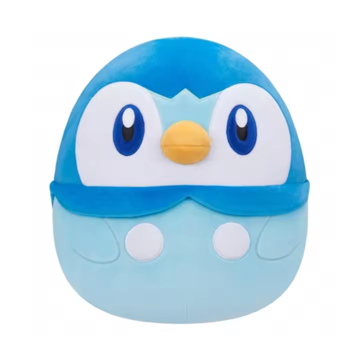 Jazwares Peluche Squishmallows Pokemon Piplup 50 Cm - Súper Achuchable - 1