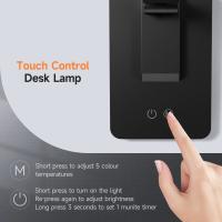 Lampara Escritorio Portátil LED, 120-500 Lumen Flexo LED Escritorio, USB / Recargable 5 Modos Flexo Escritorio, Lampara LED Escritorio Plegable & ajustable,Lampara de Mesa,Lampara de Escritorio, Luz Escritorio Lamparas LED - details 3