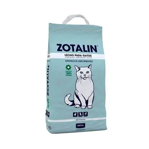 Zotal Laboratorios Arena para Gatos Zotalin 5 Kg - Absorbe Olores - Fácil de Limpiar - 1