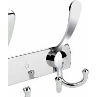 Percheros de pared, Percheros de acero inoxidable, Ganchos para abrigos, toallas, albornoces - details 2