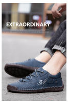 Mocasines De Cuero Para Hombre Zapatos Casuales Cómodos Y Transpirables Con Suela De Goma Sapato Masculino Swenxun - details 13