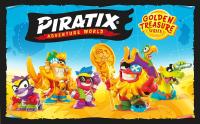 PIRATIX, ADVENTURE WORLD Serie Golden Treasure – Caja con 24 sobres con figuras pirata coleccionables de la Serie Golden Treasure. Cada sobre contiene 1 Piratix misterioso y 1 accesorio - details 0