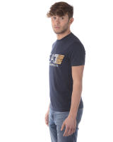 Emporio Armani EA7 Camiseta Algodón Hombre Azul Oscuro 3ZPT62PJ03Z 1554 - details 2