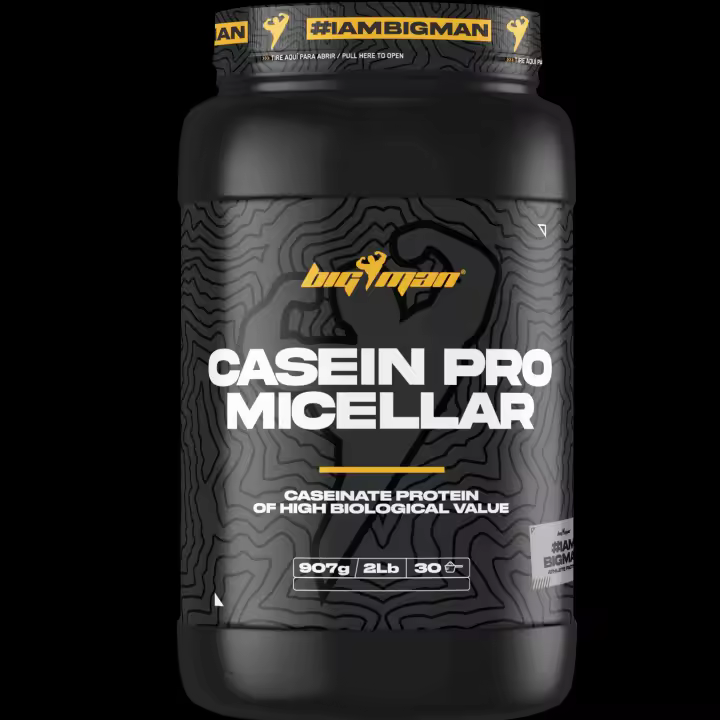 BigMan  Proteína Casein Pro 907Gr   Proteína de Asmiliación Lenta  Proetína para la noche  Proteína Saciante  Proteína de Liberación Lenta  Crecimiento y Reparación Muscular - 1