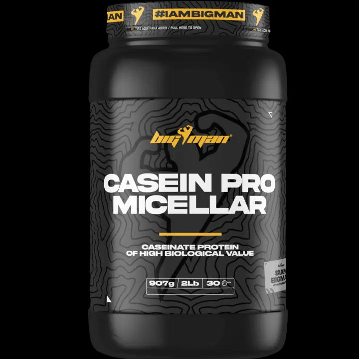 BigMan  Proteína Casein Pro 907Gr   Proteína de Asmiliación Lenta  Proetína para la noche  Proteína Saciante  Proteína de Liberación Lenta  Crecimiento y Reparación Muscular - 1