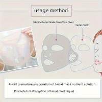 Cubierta De Mascarilla De Silicona 3D Antideslizante Anti-caída Herramienta Para Prevenir La Evaporación De La Humedad - details 3