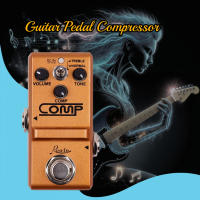 Pedal De Compresor Analógico Pequeño Rowin Para Guitarra Y Bajo Efecto De Compresión Pedalboard Bypass Verdadero Pieza De Hardware De Guitarra - details 0