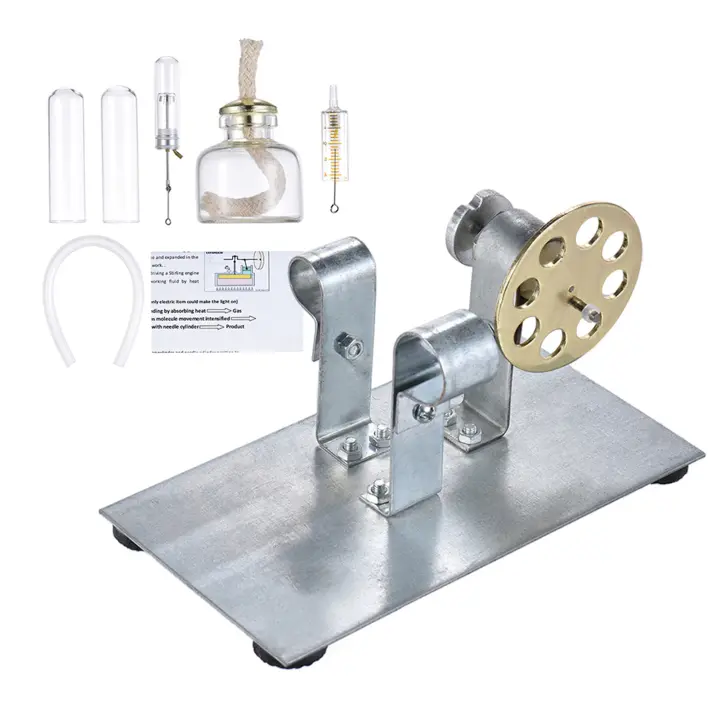 Mini Motor De Enginyería Stirling Con Aire Caliente Modelo De Energía Para Experimentos Educativos Y Físicos Juguete Instructivo - 1