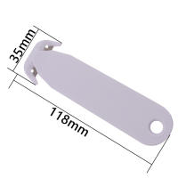 Cortador De Caja De Seguridad Doble Frontera Herramienta Multiusos Para Película Arte Papel Herramienta De Desempaque Con Hojas De Corte - details 9